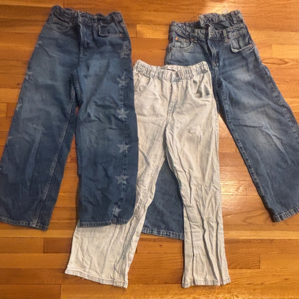 3 Zara Jeans Kids Size 11-12